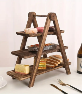 Rustic Food Display for Snacks