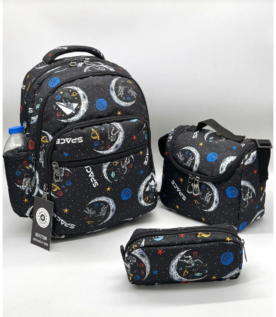 Bevitton Patterned School Backpack