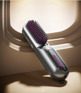 heating straight hair comb